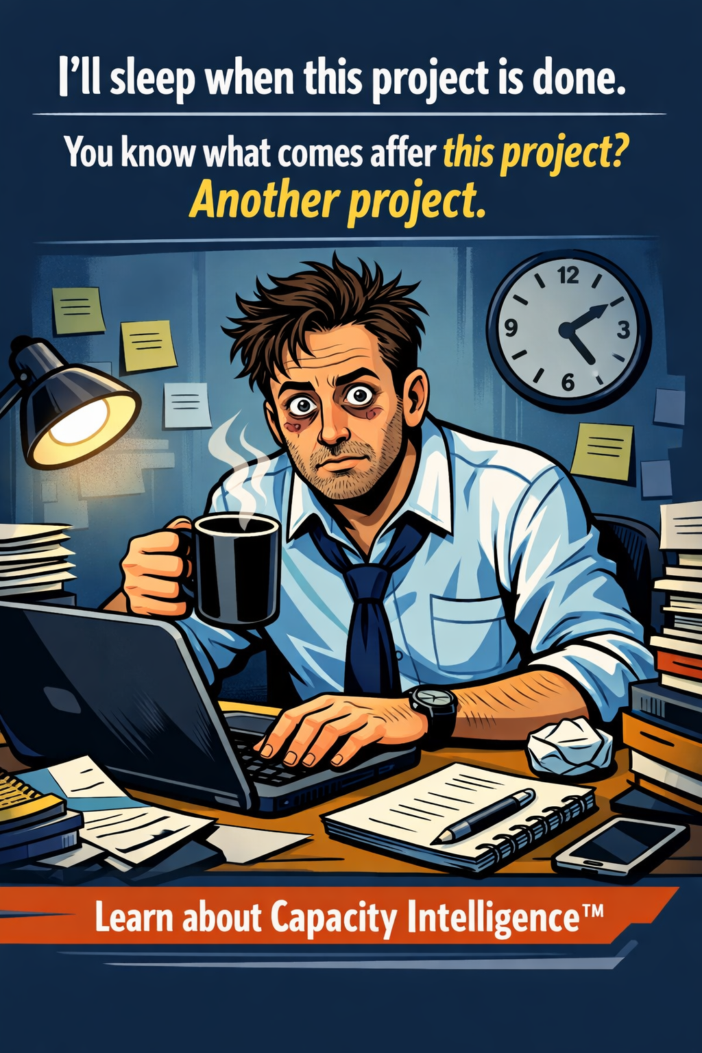 I will sleep when this project is done - capacity depletion