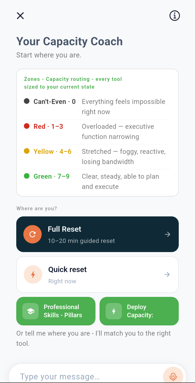 Emergent Skills app