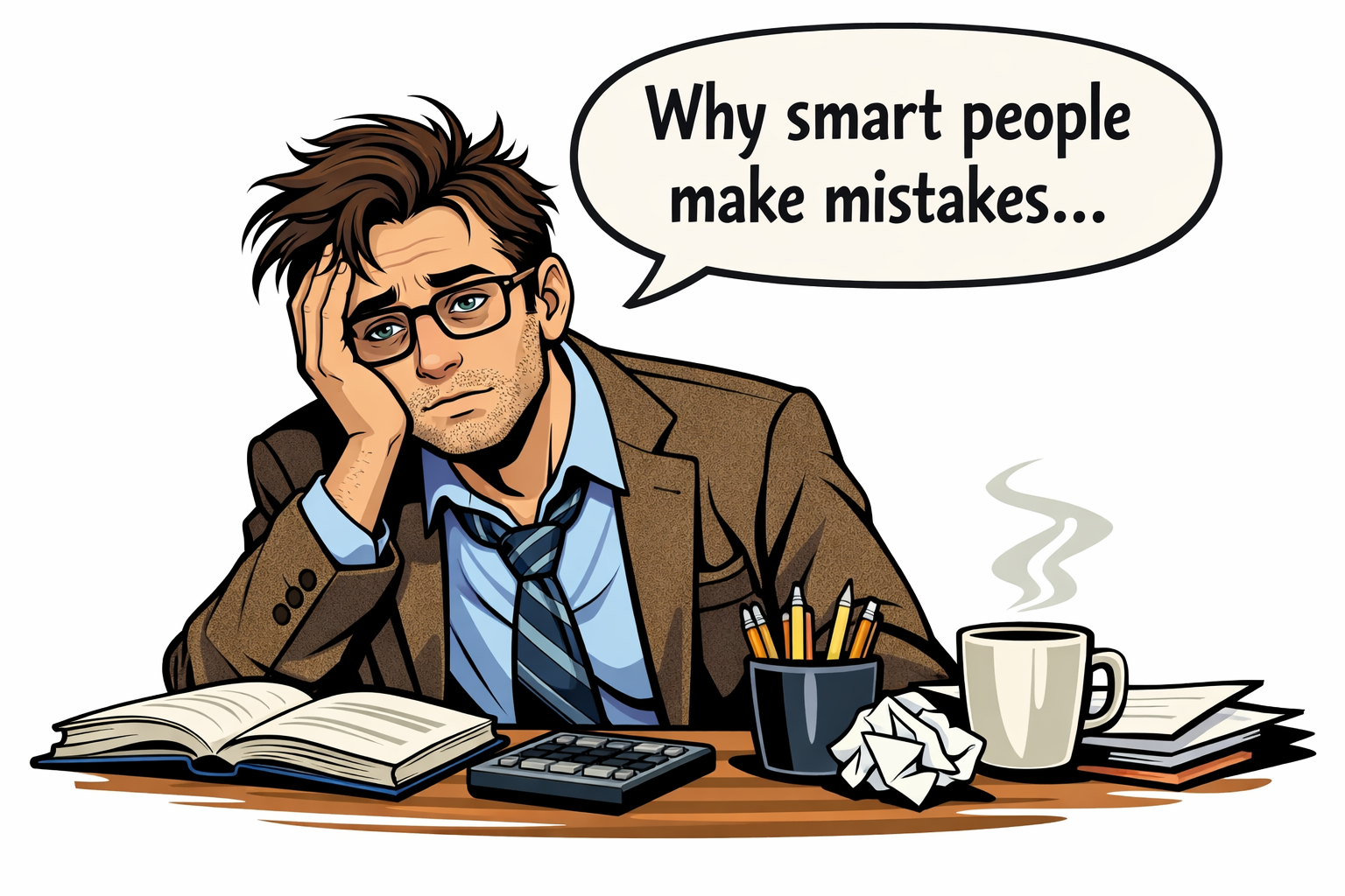 why smart people make dumb mistakes - capacity depletionp